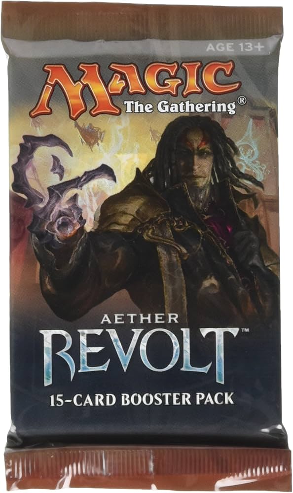 Aether Revolt 霊気紛争プレリリース・パック　未開封品 Amazon.com: MTG Booster Pack : Aether Revolt (AER) : Toys & Games
